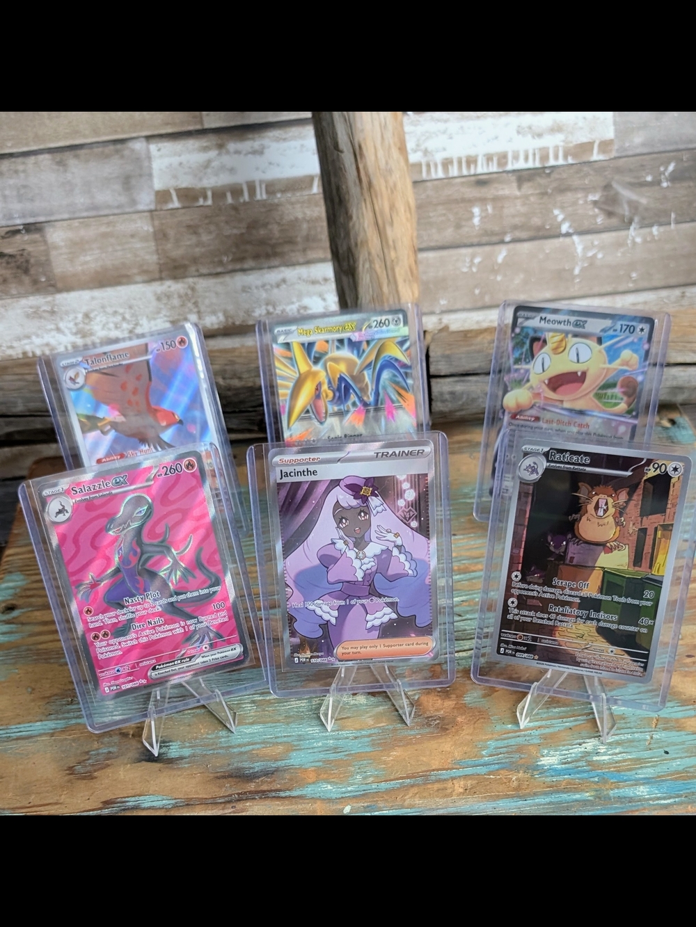 Pokemon Perfect Order Rare/Ex 6 Card Bundle